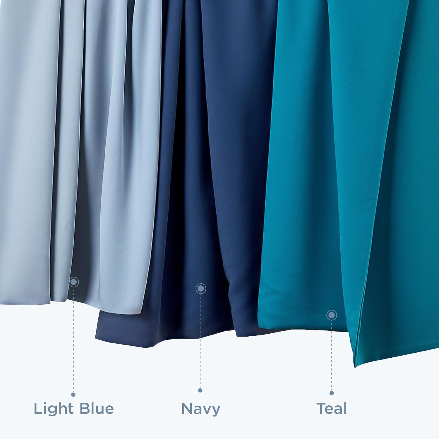 image:imageBedsure King Size Pillow Cases Set of 2 100 Rayon Derived from Bamboo Cooling Pillowcases Similar to Silk Pillow Case Covers with Envelope Closure PureWoven Bedding Dark Grey 20x36 Inches13 Teal