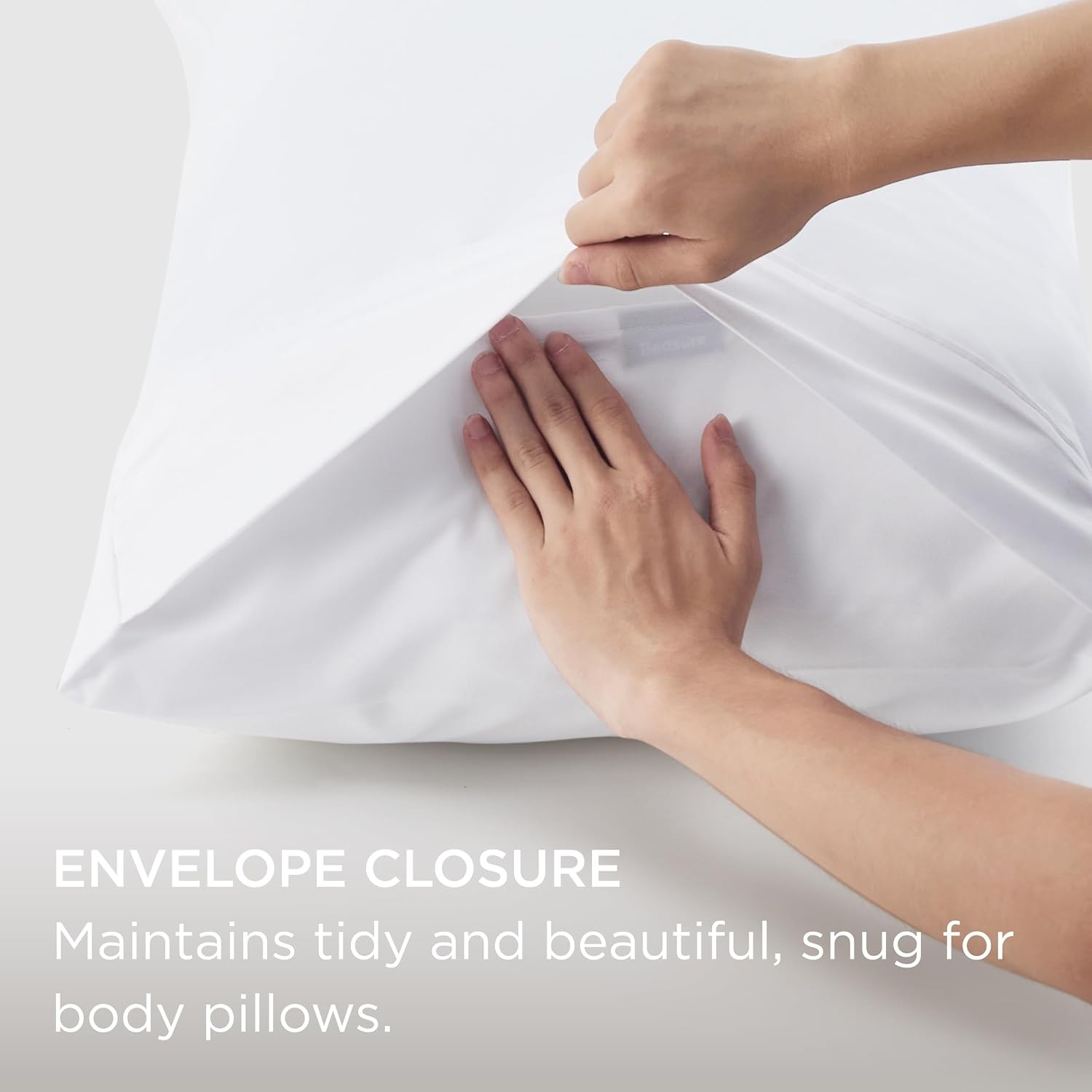 image:imageBedsure Queen Pillow Cases Set of 2 White Brushed Microfiber Pillowcase 2 Pack Super Soft Pillowcase Pillow Shams Covers with Envelope Closure for Kids Wrinkle Fade Resistant 20x30 Inches02 White