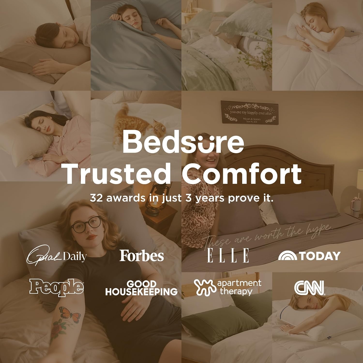 image:imageBedsure Queen Pillow Cases Set of 2 White Brushed Microfiber Pillowcase 2 Pack Super Soft Pillowcase Pillow Shams Covers with Envelope Closure for Kids Wrinkle Fade Resistant 20x30 Inches11 Ivory
