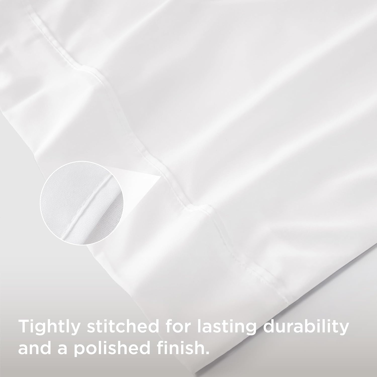 image:imageBedsure Queen Pillow Cases Set of 2 White Brushed Microfiber Pillowcase 2 Pack Super Soft Pillowcase Pillow Shams Covers with Envelope Closure for Kids Wrinkle Fade Resistant 20x30 Inches11 Ivory