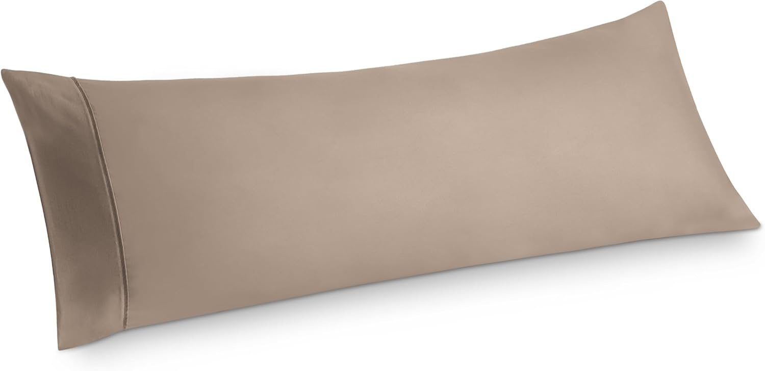 image:imageBedsure Queen Pillow Cases Set of 2 White Brushed Microfiber Pillowcase 2 Pack Super Soft Pillowcase Pillow Shams Covers with Envelope Closure for Kids Wrinkle Fade Resistant 20x30 Inches12 Light Khaki