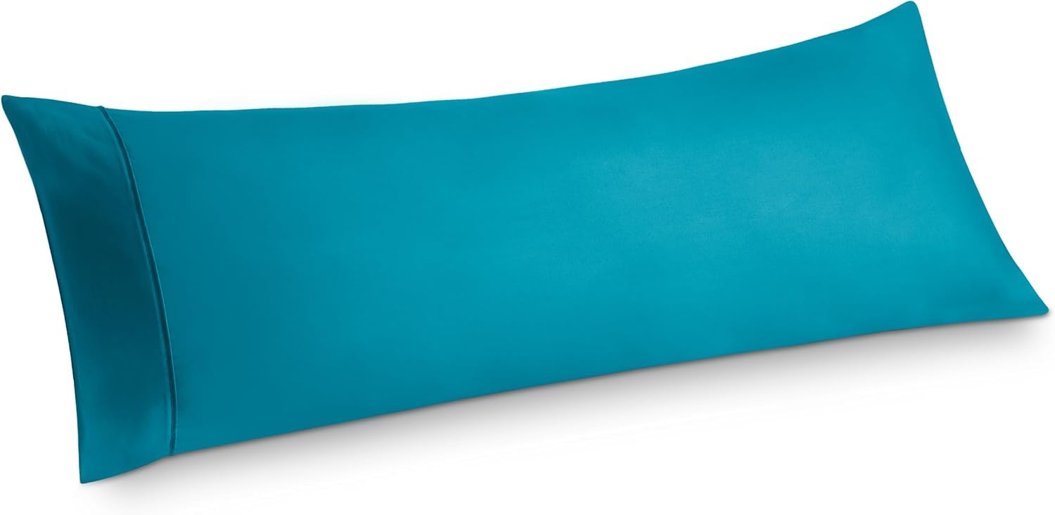 image:imageBedsure Queen Pillow Cases Set of 2 White Brushed Microfiber Pillowcase 2 Pack Super Soft Pillowcase Pillow Shams Covers with Envelope Closure for Kids Wrinkle Fade Resistant 20x30 Inches04 Teal