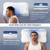 Bedsure Cervical Neck Pillow – Ergonomic Memory Foam Pillows for Side & Back Sleepers, Orthopedic Shape Gently Supports Head & Neck, Shoulder Pain Relief for Deeper Sleep Cloud Pillow