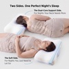 Bedsure Cervical Neck Pillow Set of 2 – Memory Foam Pillows for Ergonomic Orthopedic Support Pillow for Neck Pain Relief, Contour Pillow for Side & Back Sleepers