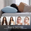 Bedsure Cooling Pillow Cases Queen Size Set of 2 for Hot Sleepers, Grey | Zippered Closure, Q-Max 0.4, 20 x 30 Inches, Reduces Hair Frizz & Skin Friction, Chill for Neck & Spine Night Sweats(02 – Blue)