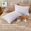 Bedsure Queen Pillow Cases Set of 2 – White Brushed Microfiber Pillowcase 2 Pack, Super Soft Pillowcase, Pillow Shams Covers with Envelope Closure for Kids, Wrinkle, Fade Resistant, 20×30 Inches(02 – White)