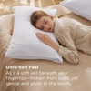 Bedsure Queen Pillow Cases Set of 2 – White Brushed Microfiber Pillowcase 2 Pack, Super Soft Pillowcase, Pillow Shams Covers with Envelope Closure for Kids, Wrinkle, Fade Resistant, 20×30 Inches(02 – White)