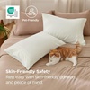 Bedsure Queen Pillow Cases Set of 2 – White Brushed Microfiber Pillowcase 2 Pack, Super Soft Pillowcase, Pillow Shams Covers with Envelope Closure for Kids, Wrinkle, Fade Resistant, 20×30 Inches(11 – Ivory)