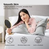 Bedsure Satin Pillowcase Standard Set of 2, Silky Pillow Cases, White | Similar to Silk Pillow Cases, Decorative Covers, Room Decor, Gifts for Women Men, Envelope Closure, For Hair Skin, 20″ x 26″(01 – Silver Grey)