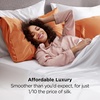 Bedsure Satin Pillowcase Standard Set of 2, Silky Pillow Cases, White | Similar to Silk Pillow Cases, Decorative Covers, Room Decor, Gifts for Women Men, Envelope Closure, For Hair Skin, 20″ x 26″(23 – Orange)