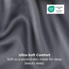 Bedsure Satin Pillowcase Standard Set of 2, Silky Pillow Cases, White | Similar to Silk Pillow Cases, Decorative Covers, Room Decor, Gifts for Women Men, Envelope Closure, For Hair Skin, 20″ x 26″(28 – Space Grey)