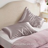 Bedsure Satin Pillowcase with Zipper, Similar to Silk Pillow Cases 2 Pack, Satin Pillow Cases Queen, Silky & Soft Beige Pillow Covers Hair and Skin, Valentines Day Gifts for Women Men, 20×30 Inches(10 – Dusty Rose – Zipper)