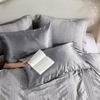 Bedsure Satin Pillowcase with Zipper, Similar to Silk Pillow Cases 2 Pack, Satin Pillow Cases Queen, Silky & Soft Beige Pillow Covers Hair and Skin, Valentines Day Gifts for Women Men, 20×30 Inches(05 – Dark Grey – Zipper)