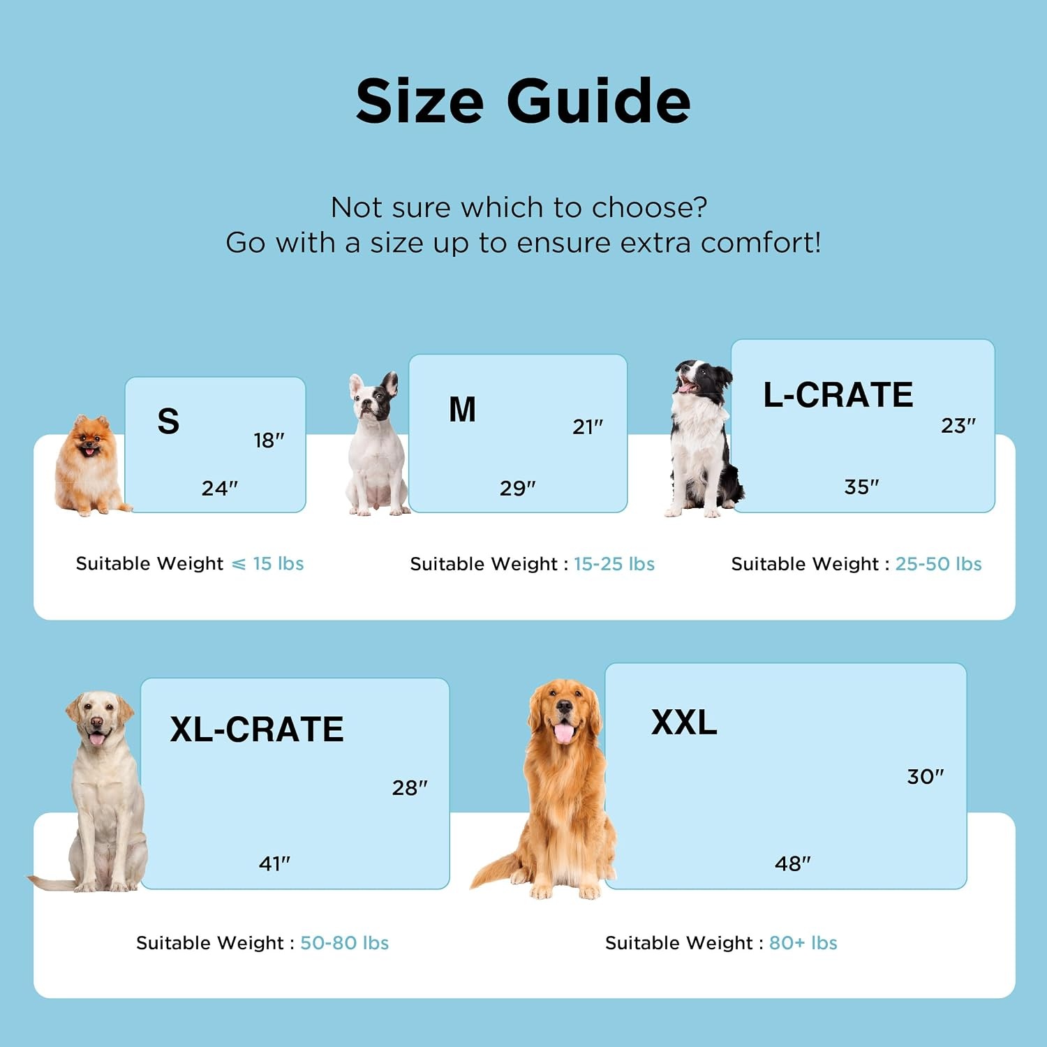 image:imageBedsure ArcticMax Cooling Mat for Large DogsQMaxgt05 Chill Fiber41In Thin Summer Cooltotouch Fabric to Rapid CoolingBreathable Cold Crate Pad for Pet IndoorWashable No Gel as TopperBluePearl Grey