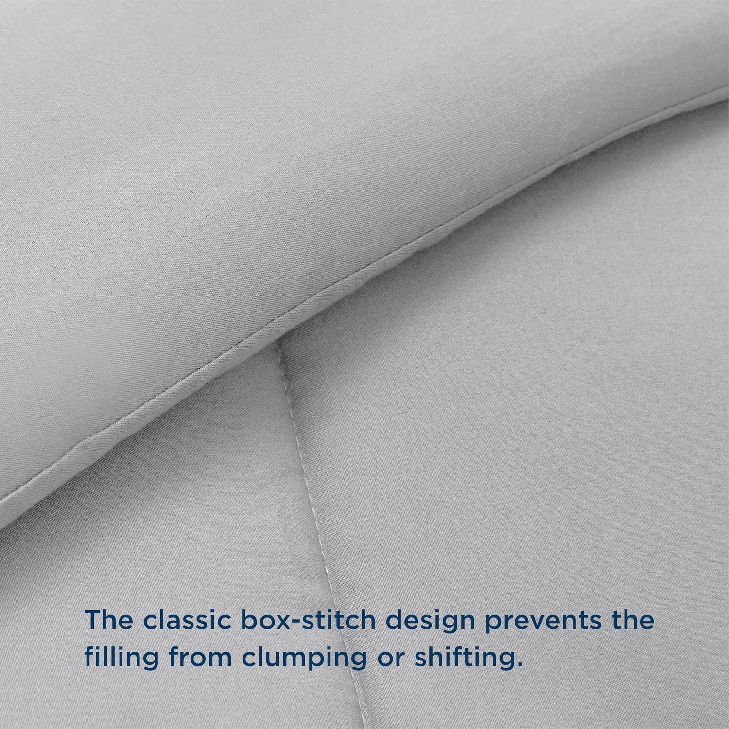 image:imageBedsure Comforter Duvet Insert Quilted Comforters Queen Size All Season Duvet GentleSoft Down Alternative Bedding Blanket with 8 Tabs Gifts for WomenMen White Queen 88 x 88 InchesLight Grey
