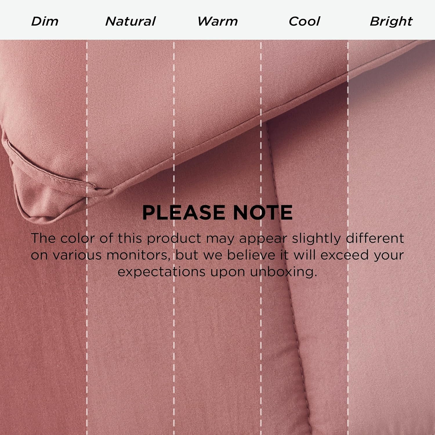 image:imageBedsure Comforter Duvet Insert Quilted Comforters Queen Size All Season Duvet GentleSoft Down Alternative Bedding Blanket with 8 Tabs Gifts for WomenMen White Queen 88 x 88 InchesDusty Pink