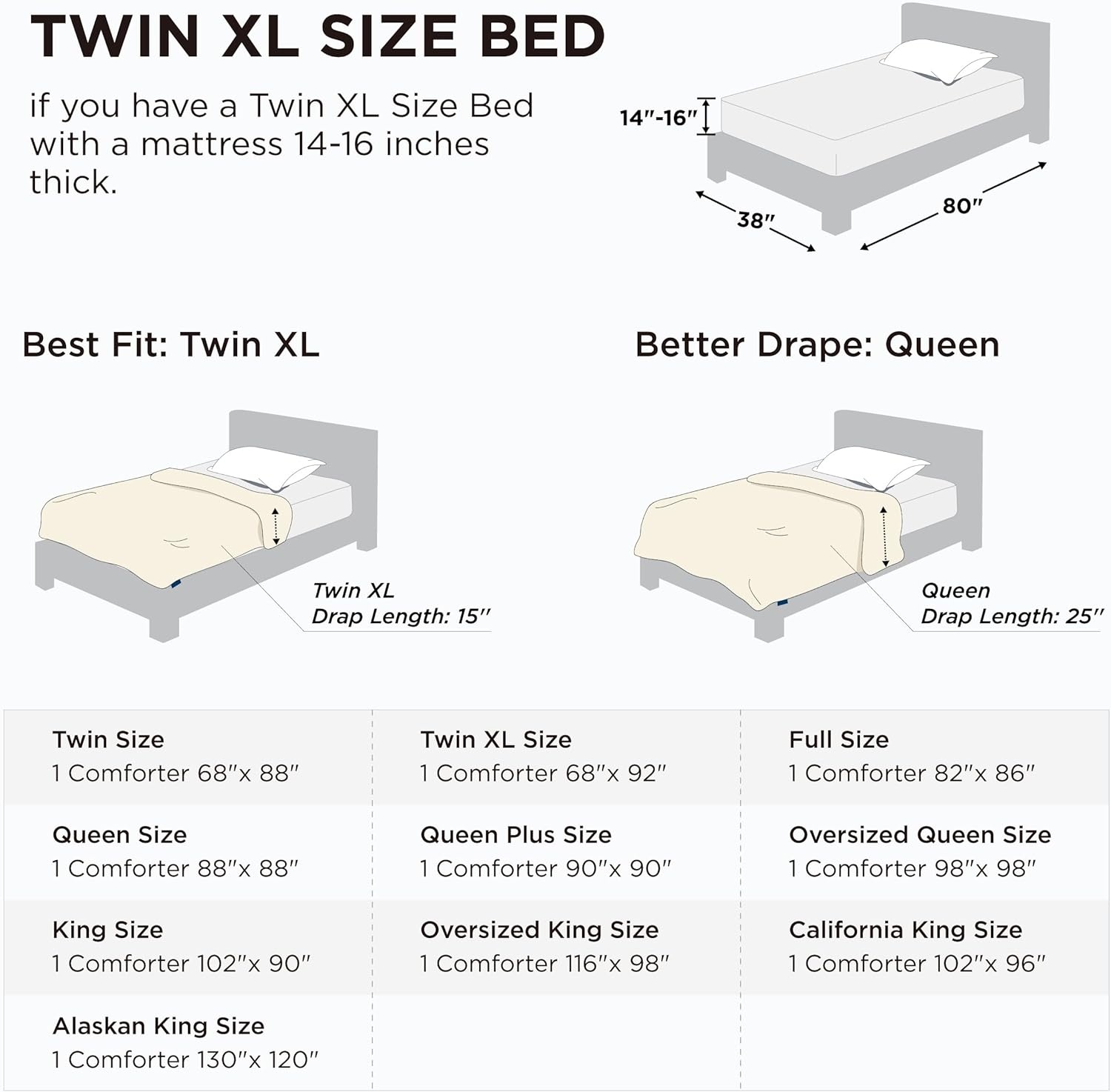 image:imageBedsure Comforter Duvet Insert Quilted Comforters Queen Size All Season Duvet GentleSoft Down Alternative Bedding Blanket with 8 Tabs Gifts for WomenMen White Queen 88 x 88 InchesOlive Green