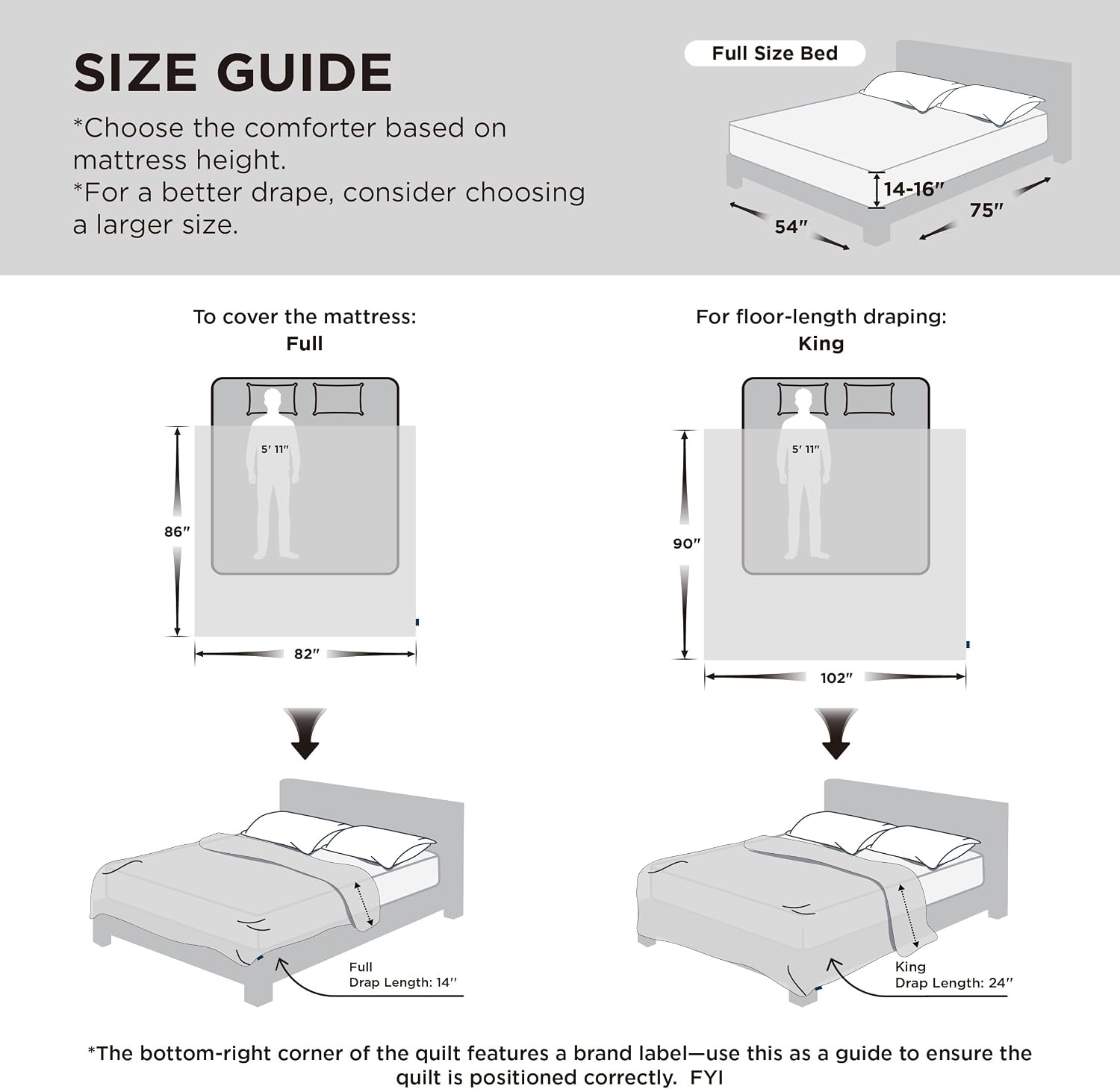 image:imageBedsure Comforter Duvet Insert Quilted Comforters Queen Size All Season Duvet GentleSoft Down Alternative Bedding Blanket with 8 Tabs Gifts for WomenMen White Queen 88 x 88 InchesPurple