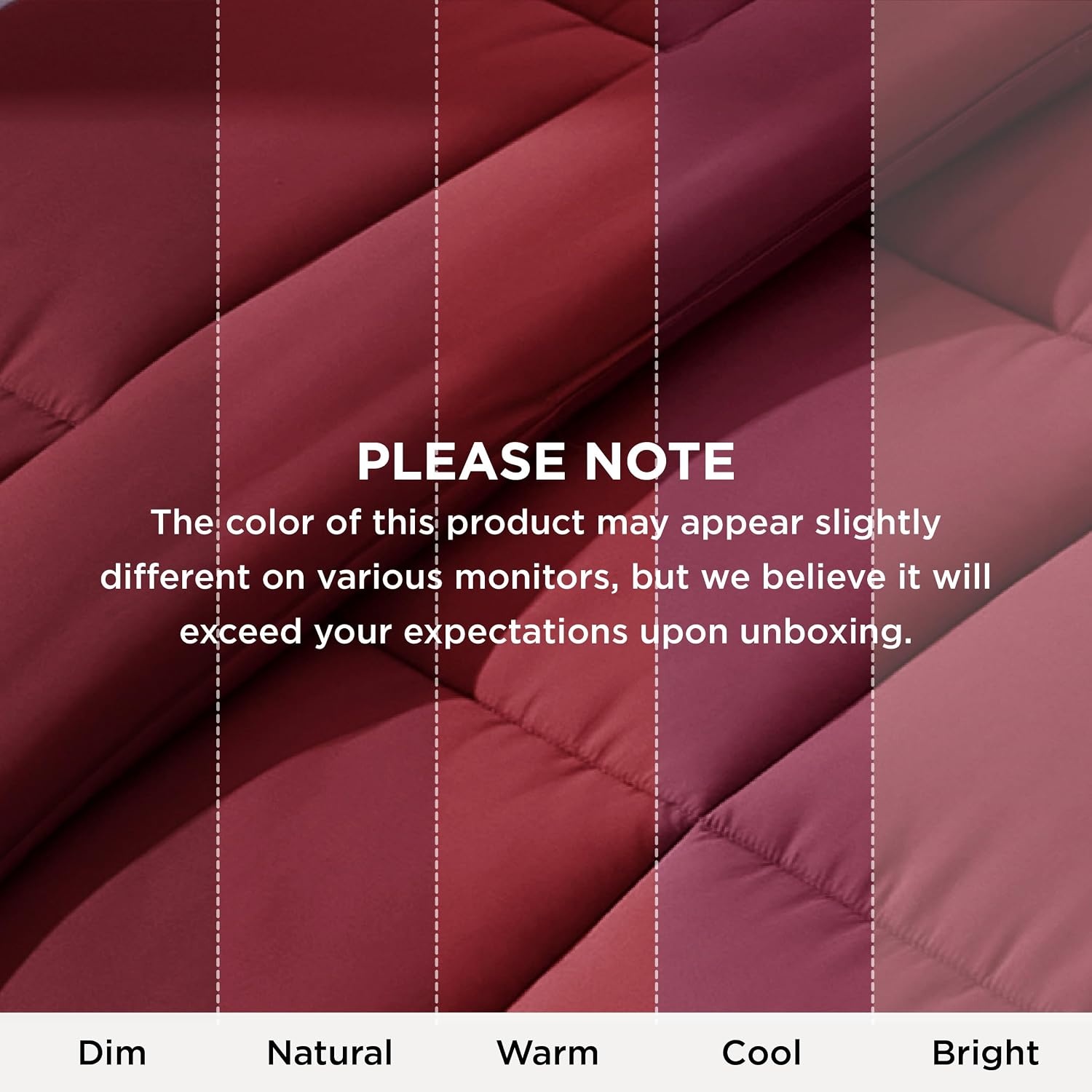 image:imageBedsure Comforter Duvet Insert Quilted Comforters Queen Size All Season Duvet GentleSoft Down Alternative Bedding Blanket with 8 Tabs Gifts for WomenMen White Queen 88 x 88 InchesBurgundy