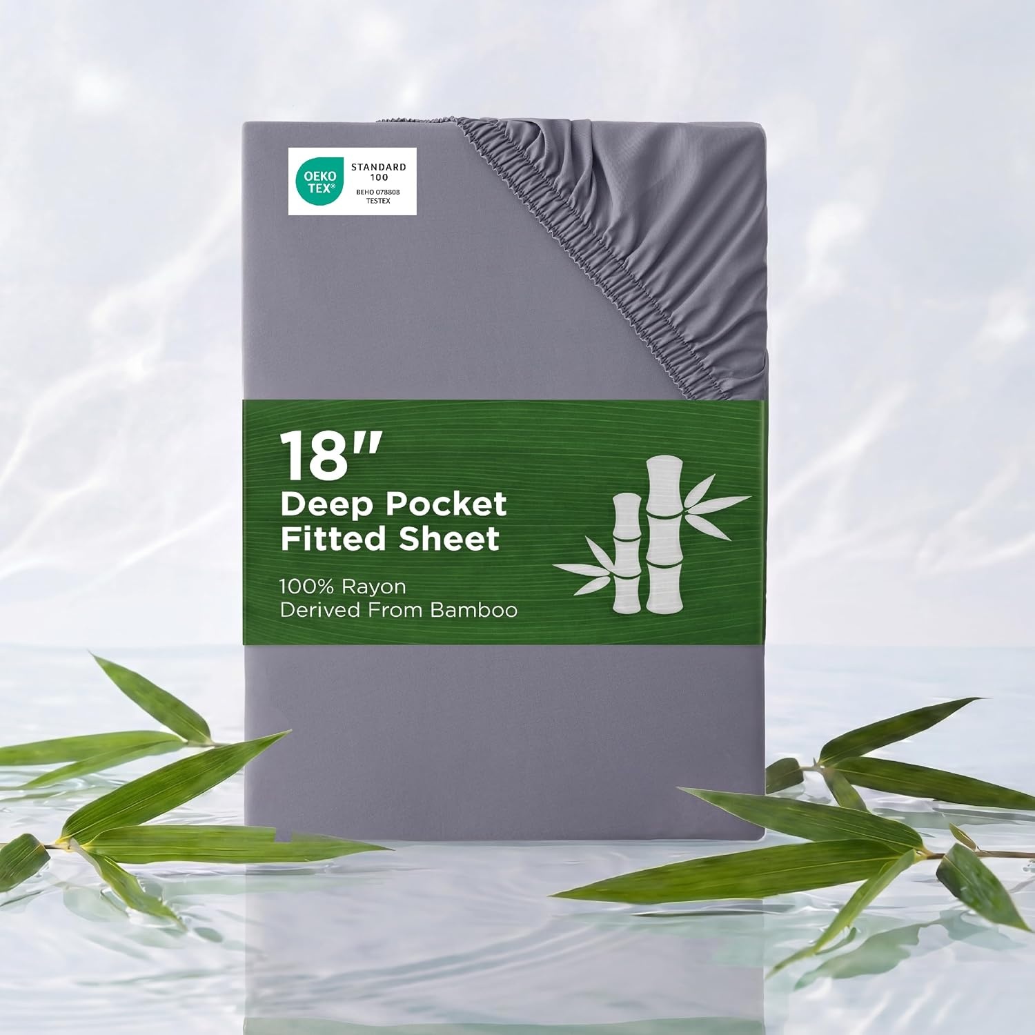 image:imageBedsure Cooling Pillowcase Bundle Cooling Fitted Sheet King