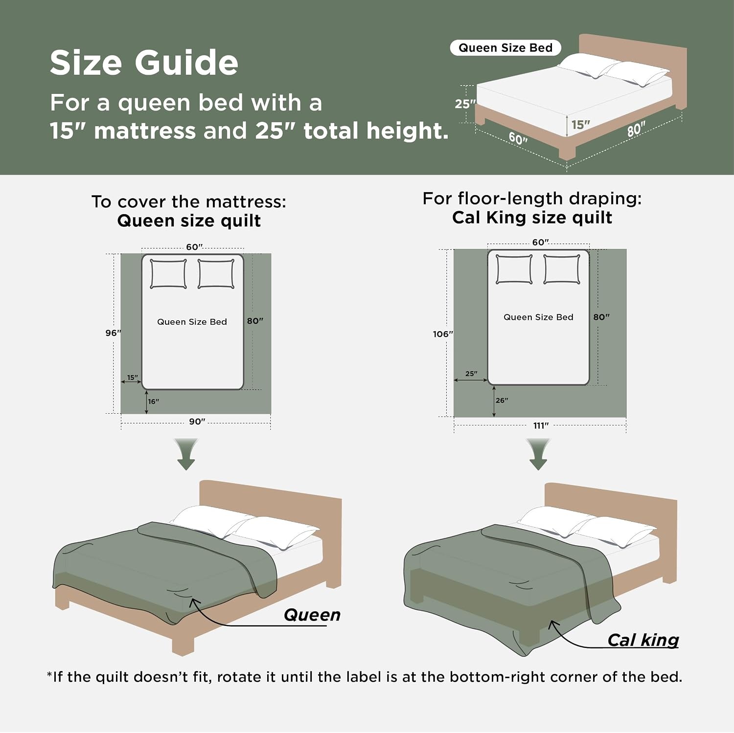 image:imageBedsure Full Size Comforter Set 7 Pieces Floral Sage Green Soft Bedding Sets Full Bed in a Bag with Botanical Flowers Comforter Sheets Pillowcases amp Shams01 Sage Green