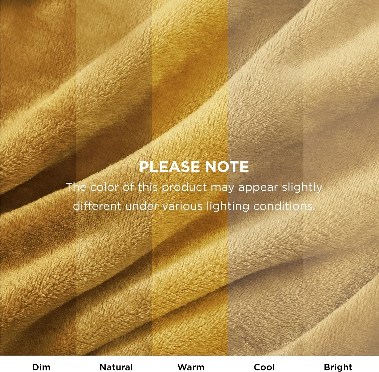 image:imageBedsure GentleSoft Fleece Bed Blankets Queen Size Grey Soft Warm Outdoor Picnic Fall Blanket for Camping Travel Lightweight Cozy AntiStatic Room Home Decor Gifts for Husband and Men 90x90 inchesBright Gold