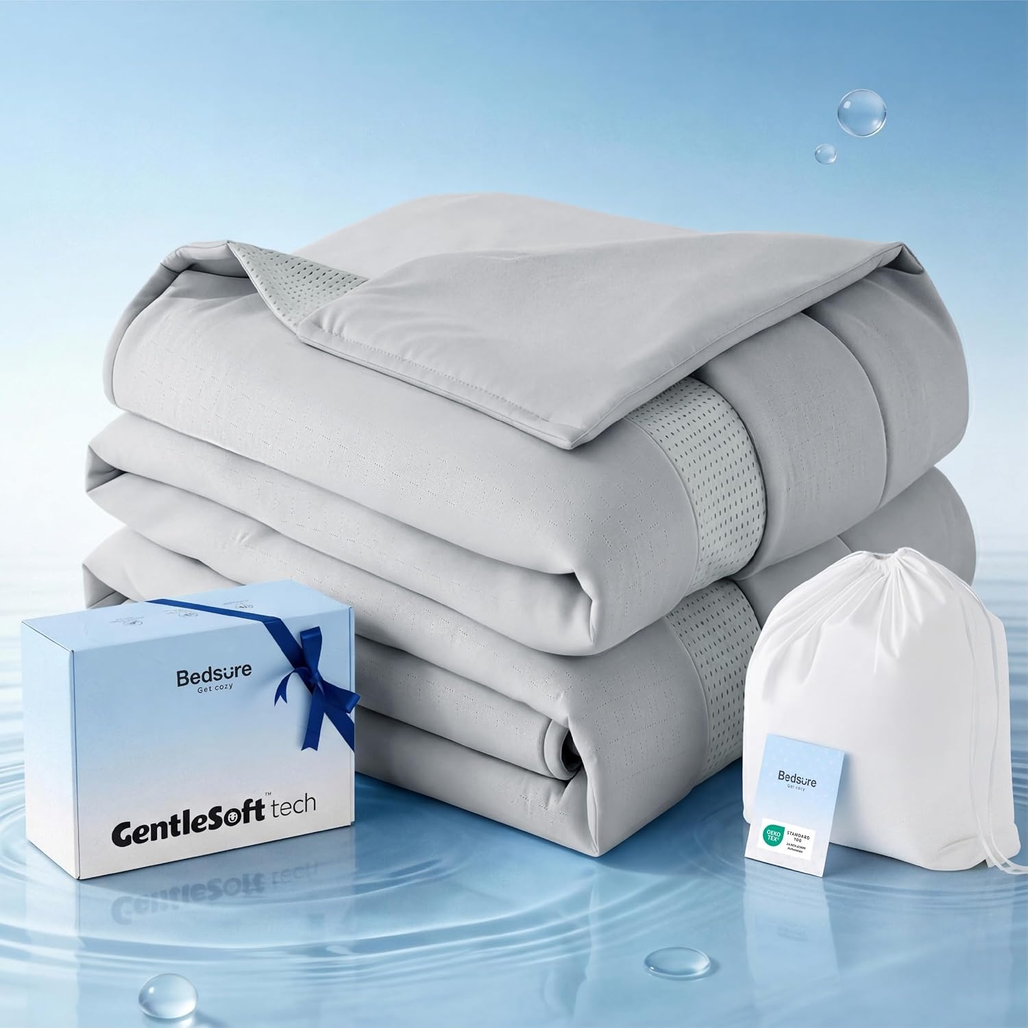 image:imageBedsure Get Free 2 Cooling Pillow Case When You purches 1 Comforter