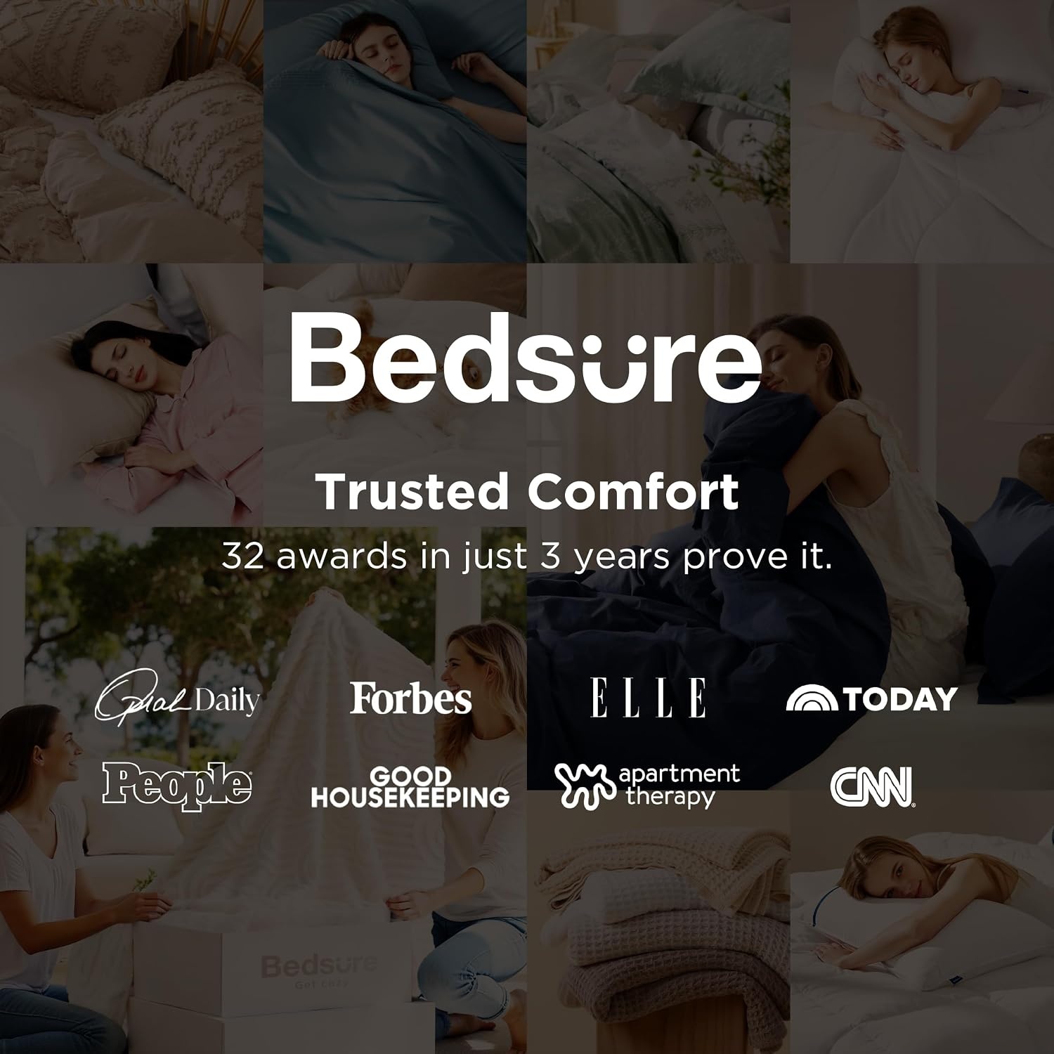 image:imageBedsure PureWoven Linen Duvet Cover Queen Linen Cotton Blend Natural PreWashed Cooling Duvet Cover for Hot Sleepers Breathable MoistureWicking Button Closure amp Corner Ties AllSeason01 Linen Color No Comforter