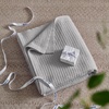 Bedsure 100% Cotton Blanket Queen Size for Bed – Cooling Breathable and Soft for Summer and Fall, Thick Cozy Waffle Weave Blanket Gifts for Women, White, 90×90 Inches(08 Grey)