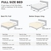 Bedsure Comforter Duvet Insert – Quilted Comforters Queen Size, All Season Duvet, GentleSoft Down Alternative Bedding Blanket, with 8 Tabs, Gifts for Women/Men, White, Queen 88 x 88 Inches(Beige)