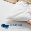 Bedsure Comforter Duvet Insert – Quilted Comforters Queen Size, All Season Duvet, GentleSoft Down Alternative Bedding Blanket, with 8 Tabs, Gifts for Women/Men, White, Queen 88 x 88 Inches(Ivory)