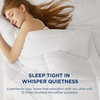 Bedsure Comforter Duvet Insert – Quilted Comforters Queen Size, All Season Duvet, GentleSoft Down Alternative Bedding Blanket, with 8 Tabs, Gifts for Women/Men, White, Queen 88 x 88 Inches(Ivory)