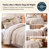 Bedsure Comforter Duvet Insert – Quilted Comforters Queen Size, All Season Duvet, GentleSoft Down Alternative Bedding Blanket, with 8 Tabs, Gifts for Women/Men, White, Queen 88 x 88 Inches(Beige)