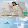 Bedsure Cooling Blankets for Hot Sleepers – Cooling Comforter, Lightweight Cold Summer Blanket for Night Sweats, Ice Breathable Comforter for Couch, Grey, 50×60 Inches(Linen)