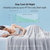 Bedsure Cooling Comforter King Size – Cooling Blankets for Hot Sleepers, Lightweight Comforter for Summer with Dual-Sided Cool Tech, Soft Breathable Cold Blanket for Sleeping, White, 102×90 Inches(Grey)