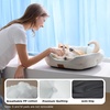 Bedsure Cooling Small Dog Bed, Round Washable, 25 Inch Arctic Cooling Blue | Q-Max>0.4 Cat Beds for Indoor Cats, Comfort Cooling Summer Pet Bed,Anti-Slip Bottom,for Puppies and Kittens(Arctic Cooling Blue)
