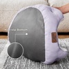 Bedsure Cooling Small Dog Bed, Round Washable, 25 Inch Arctic Cooling Blue | Q-Max>0.4 Cat Beds for Indoor Cats, Comfort Cooling Summer Pet Bed,Anti-Slip Bottom,for Puppies and Kittens(Azure Lilac)