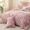 Bedsure Full Size Comforter Set – 7 Pieces Floral Sage Green Soft Bedding Sets, Full Bed in a Bag with Botanical Flowers Comforter, Sheets, Pillowcases & Shams(08 – Rose Pink)