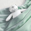 Bedsure GentleSoft Fleece Bed Blankets Queen Size Grey – Soft Warm Outdoor Picnic Fall Blanket for Camping Travel Lightweight Cozy Anti-Static, Room Home Decor Gifts for Husband and Men, 90×90 inches(Sage Green)