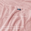 Bedsure GentleSoft Fleece Bed Blankets Queen Size Grey – Soft Warm Outdoor Picnic Fall Blanket for Camping Travel Lightweight Cozy Anti-Static, Room Home Decor Gifts for Husband and Men, 90×90 inches(Cherry Blossom Pink)