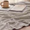 Bedsure GentleSoft Fleece Bed Blankets Queen Size Grey – Soft Warm Outdoor Picnic Fall Blanket for Camping Travel Lightweight Cozy Anti-Static, Room Home Decor Gifts for Husband and Men, 90×90 inches(Oxford Tan)