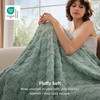 Bedsure GentleSoft Sage Green Throw Blanket for Couch – Checkered Cute Fleece Blankets, Soft Cozy Summer Throw for Bedroom Home Decor Gifts for Mom Girls, Green, 50×60 Inches(01 Sage Green)