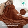 Bedsure GentleSoft Sage Green Throw Blanket for Couch – Checkered Cute Fleece Blankets, Soft Cozy Summer Throw for Bedroom Home Decor Gifts for Mom Girls, Green, 50×60 Inches(Burnt Orange)