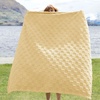 Bedsure GentleSoft Sage Green Throw Blanket for Couch – Checkered Cute Fleece Blankets, Soft Cozy Summer Throw for Bedroom Home Decor Gifts for Mom Girls, Green, 50×60 Inches(Light Yellow)
