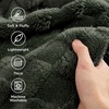 Bedsure GentleSoft Sage Green Throw Blanket for Couch – Checkered Cute Fleece Blankets, Soft Cozy Summer Throw for Bedroom Home Decor Gifts for Mom Girls, Green, 50×60 Inches(Olive Green)