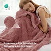 Bedsure GentleSoft Sage Green Throw Blanket for Couch – Checkered Cute Fleece Blankets, Soft Cozy Summer Throw for Bedroom Home Decor Gifts for Mom Girls, Green, 50×60 Inches(Dusty Pink)