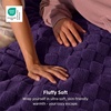 Bedsure GentleSoft Sage Green Throw Blanket for Couch – Checkered Cute Fleece Blankets, Soft Cozy Summer Throw for Bedroom Home Decor Gifts for Mom Girls, Green, 50×60 Inches(Purple)