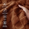 Bedsure GentleSoft Sage Green Throw Blanket for Couch – Checkered Cute Fleece Blankets, Soft Cozy Summer Throw for Bedroom Home Decor Gifts for Mom Girls, Green, 50×60 Inches(Burnt Orange)