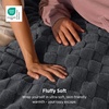 Bedsure GentleSoft Sage Green Throw Blanket for Couch – Checkered Cute Fleece Blankets, Soft Cozy Summer Throw for Bedroom Home Decor Gifts for Mom Girls, Green, 50×60 Inches(Dark Grey)