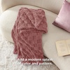 Bedsure GentleSoft Sage Green Throw Blanket for Couch – Checkered Cute Fleece Blankets, Soft Cozy Summer Throw for Bedroom Home Decor Gifts for Mom Girls, Green, 50×60 Inches(Dusty Pink)